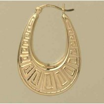 GPC 28mm U SHAPED GREEK KEY CREOLES