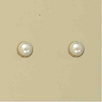 GPC 5MM D/C EDGE SCREW FIT PEARL STUD