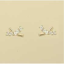 GPC CZ SET KISS STUDS                  =