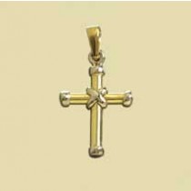 GPC 17mm WIRE WRAPPED CAPPED CROSS