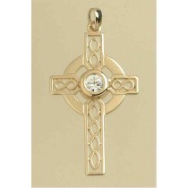 GPC CZ SET CELTIC CROSS