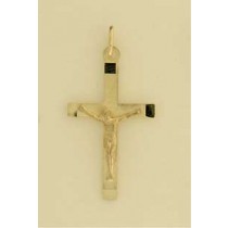 GPC 32x20mm MATT/POLISHED CRUCIFIX     =