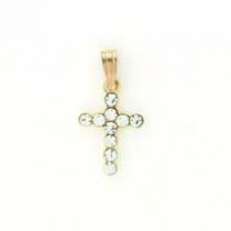 GPC CRYSTAL CROSS PENDANT