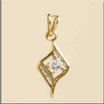 GPC CZ SET FANCY PENDANT               =