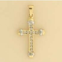 GPC 25x17x2mm PLAIN SOLID CROSS        =