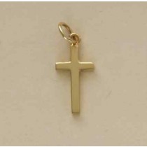 GPC 15x9x2mm SOLID PLAIN CROSS         =