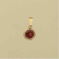 GPC 6mm GARNET PENDANT