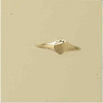 GPC BABY OVAL D/C SIGNET RINGS