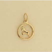 GPC 12mm ARIES ZODIAC PENDANT          =