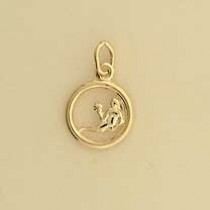 GPC 12mm VIRGO ZODIAC PENDANT          =