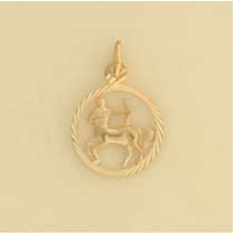 GPC 12mm SAGITARIUS ZODIAC PENDANT     =
