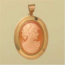 GPC 18mm NAPOLI CAMEO PENDANT