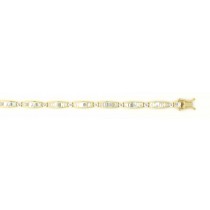 GPC BAGETTE CZ TENNIS BRACELET