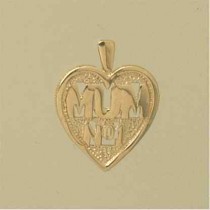 GPC No1 MUM HEART PENDANT  **SCRAPPED**