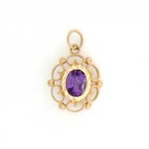 GPC AMETHYST FANCY PENDANT             =