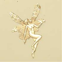 GPC ART NOUVEAU FAIRY BROOCH