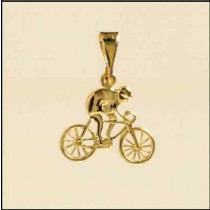 GPC SMALL RACING CYCLIST CHARM         =