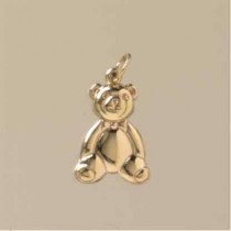 GPC SMALL HOLLOW TEDDY PENDANT         =