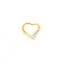 9ct 1pt DIAMOND SET TIF HEART