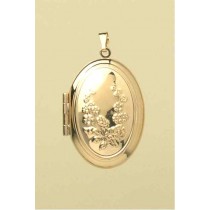 GPC LOCKET FLOWERS EMBOSSED            =