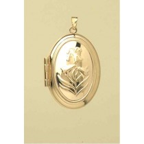 GPC LOCKET FLORAL BLUEBELLS            =