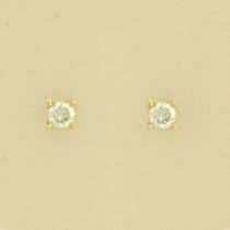 9ct 30pt DIAMOND CLAW SET STUDS       1Q