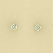 9ct 50pt DIAMOND CLAW SET STUDS       1Q