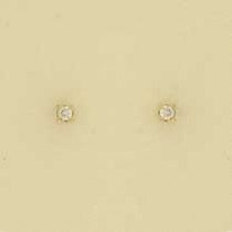 9ct 15pt DIAMOND CLAW SET STUDS