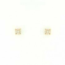 9ct 20pt DIAMOND CLAW SET STUDS