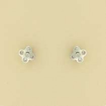 9ct 10pt DIAMOND 5 STONE STUDS