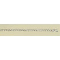 9ct WHITE 1.0ct DIAMOND LINE BRACELET