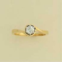 9ct 25pt DIAMOND 2 PART CROSSOVER RING