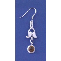 SPC AMBER DROP EARRING                 -