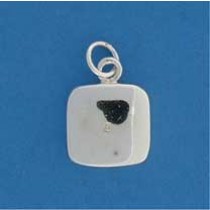 SPC DIA SET 14mm CUSHION PENDANT      +C