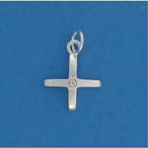 SPC DIA SET 14mm PLUS SIGN PENDANT    +C