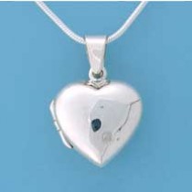 SPC DIAMOND SET 17mm HEART LOCKET    +C=