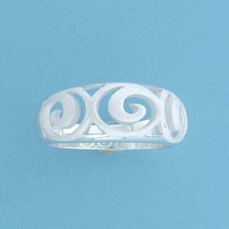 SPC CUTOUT MATT/POLISHED DOME RING