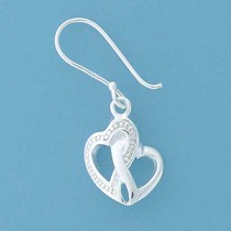 SPC INTERLOCKED HEARTS DROP EARRINGS