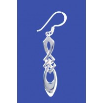 SPC CUTOUT CELTIC DROP EARRINGS        =