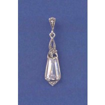 SPC TRIANGULAR SHAPE CZ VICTORIAN DROPS