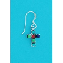 SPC SQ.MULTISTONE SET 14x1mm CROSS DROPS