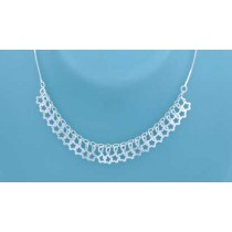SPC LOTS OF OPEN FLOWERS SNAKE CHAIN