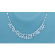 SPC LOTS OF OPEN STARS SNAKE CHAIN     =