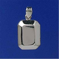 SPC 18x14mm PLAIN OCTAGONAL LOCKET     =