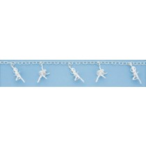 SPC FIVE BALLERINAS CHARM BRACELET