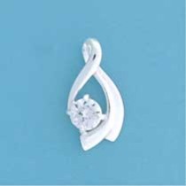 SPC 6mm CZ SET FANCY PENDANT           =