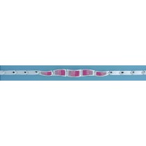 SPC WAVY LINK FADING PINK CRYST.BRACELET