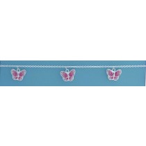 SPC FADING PINK CRYST.BUTTERFLY BRAC   =