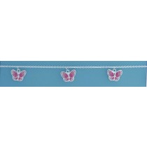 SPC FADING PINK CRYST.BUTTERFLY BRAC   =