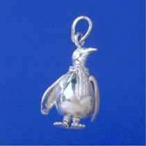 SPC MOVEABLE PENGUIN WITH SCARF PEND   =